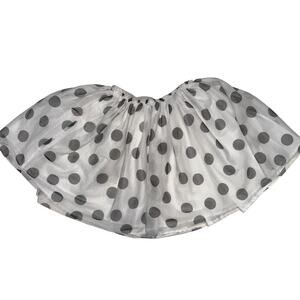 H&M Girls 8-10 Tulle Skirt Polka Dot Party Birthday Formal Casual Tutu